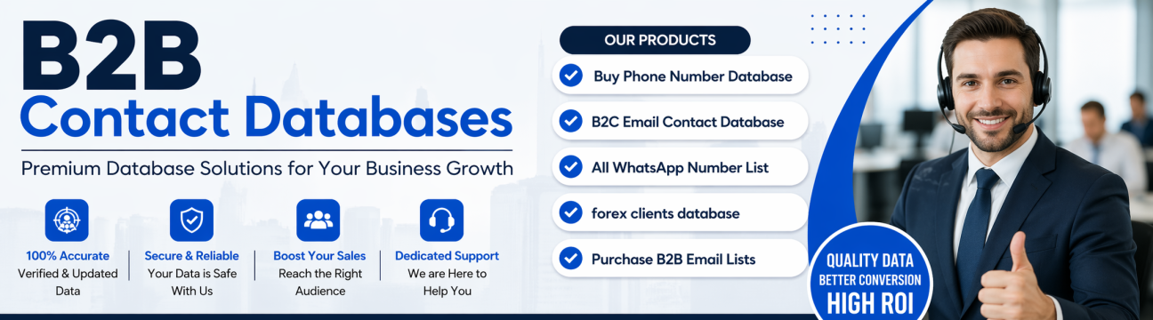 B2B Contact  Databases