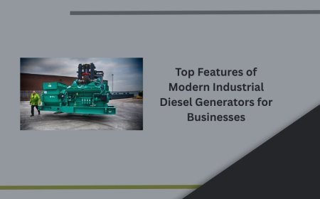 Top Features of Modern Industrial Diesel Generators for Businesses