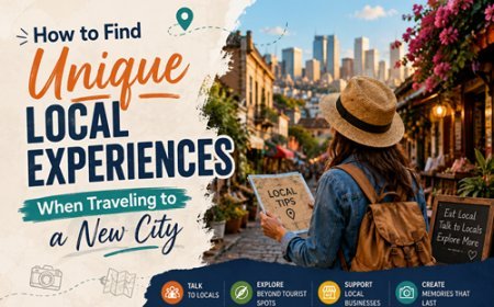 How to Find Unique Local Experiences When Traveling to a New City?
