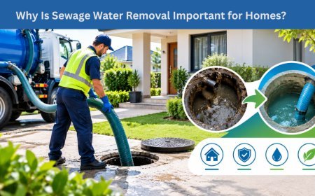 Why Is Sewage Water Removal Important for Homes?