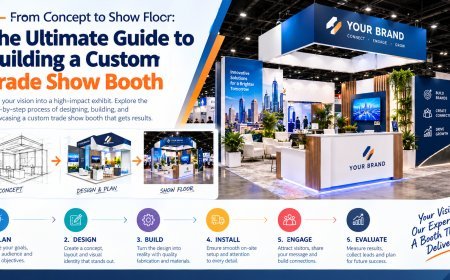 From Concept to Show Floor: The Ultimate Guide to Building a Custom Trade Show Booth