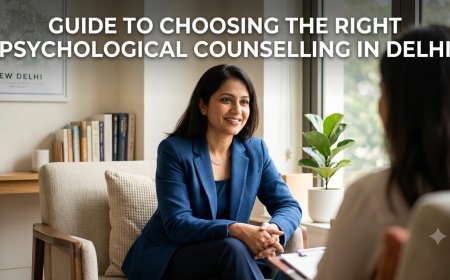 Guide to Choosing the Right Psychological Counselling in Delhi