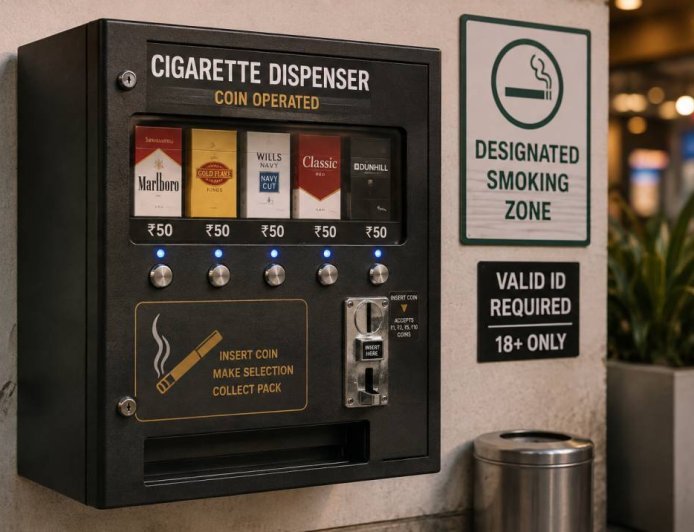 Affordable Coin Operated Cigarette Dispenser in India