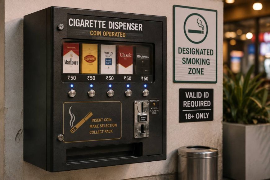 Affordable Coin Operated Cigarette Dispenser in India