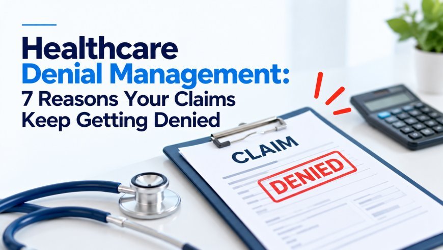 Healthcare Denial Management: 7 Reasons Your Claims Keep Getting Denied