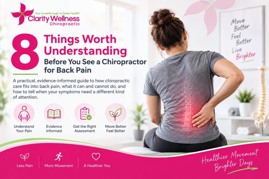 8 Things Worth Understanding Before You See a Chiropractor for Back Pain