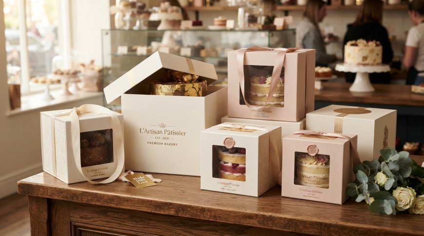 Custom Cake Boxes That Make Every Bakery Order Look Better