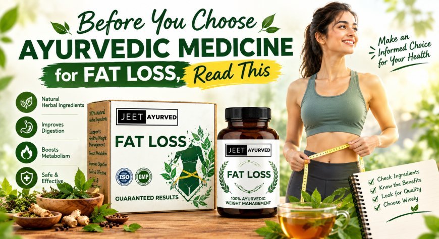 Before You Choose Ayurvedic Medicine for Fat Loss, Read This