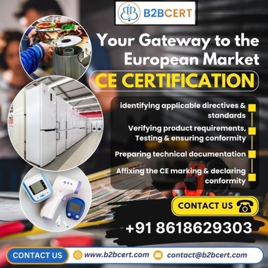CE Certification in Fresno