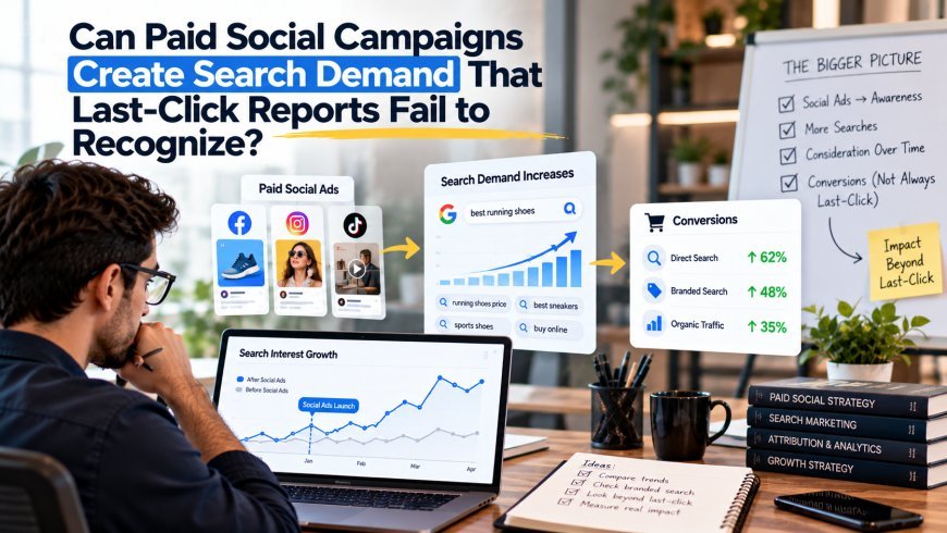 Can Paid Social Campaigns Create Search Demand That Last-Click Reports Fail to Recognize?