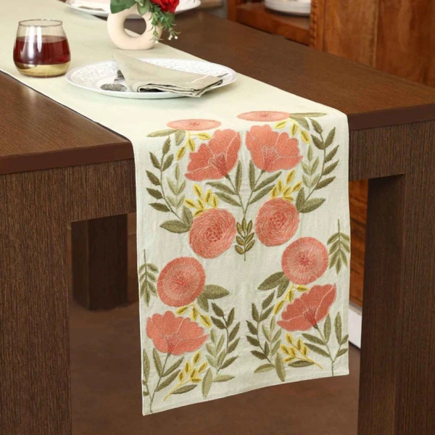 Modern Table Runner and Placemats Ideas for Elegant Dining Spaces