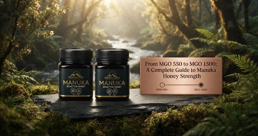 From MGO 550 to MGO 1500: A Complete Guide to Manuka Honey Strength