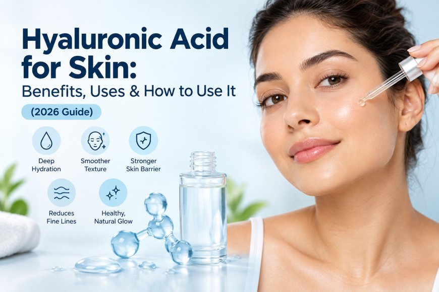 Hyaluronic Acid for Skin: Benefits, Uses & How to Use It (2026 Guide)