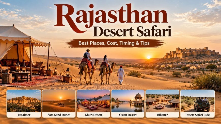 Experience the Thar Desert with a Jaisalmer Desert Safari