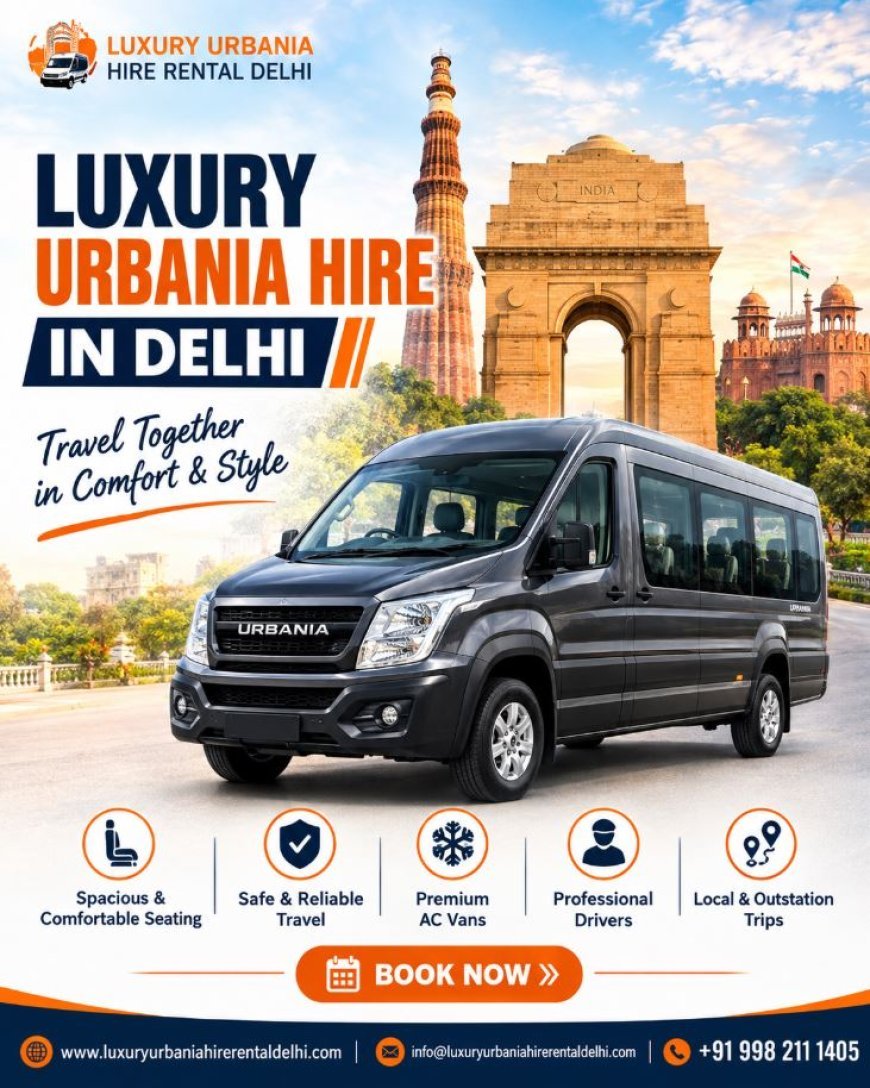 Planning Comfortable Group Travel from Delhi to Jaipur by Urbania
