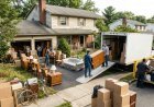 Sorting Furniture And Family Items During An Estate Cleanouts