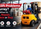 Forklift Problems in Surrey? Know When to Rent, Repair, Replace or Buy