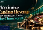 Maximize Casino Revenue With an Instant Casino Like Clone Script