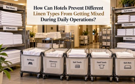 How Can Hotels Prevent Different Linen Types From Getting Mixed During Daily Operations?