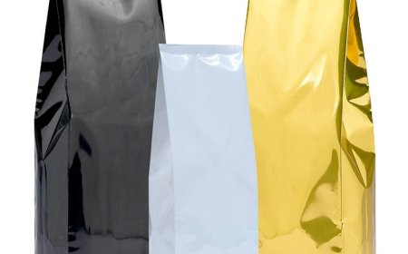 Printed Side Gusset Bags For Food Packaging