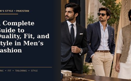 A Complete Guide to Quality, Fit, and Style in Men’s Fashion