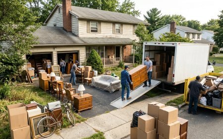 Sorting Furniture And Family Items During An Estate Cleanouts