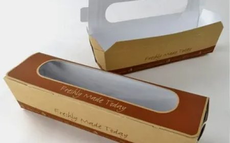 Custom Baguette Boxes with Logo for Bakery Branding