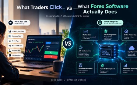 What Traders Click vs What Forex Software Actually Does