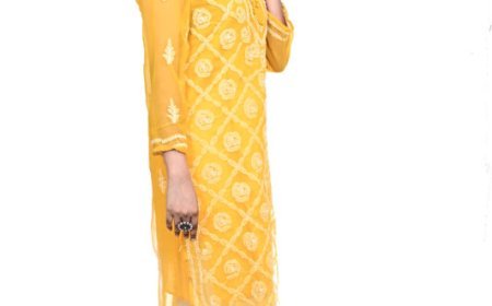 Mustard Yellow Chikankari Kurti: How to Create Elegant Ethnic Looks