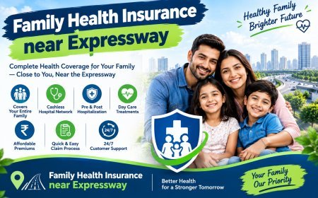 Family Health Insurance Near Expressway for Family Protection