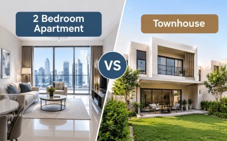 2 Bedroom Apartment vs Townhouse in Dubai: Which Suits Your Family Better?