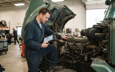 When Truck Engine Problems Need Diagnostic Testing Planning