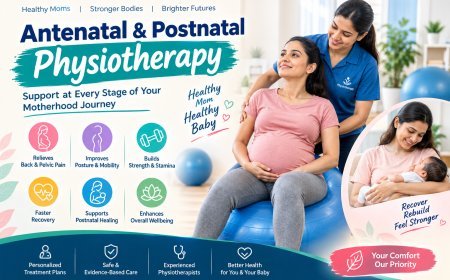 Antenatal Postnatal Physiotherapy for Safe Recovery and Better Mobility