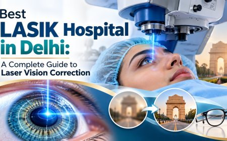 Best LASIK Hospital in Delhi: A Complete Guide to Laser Vision Correction