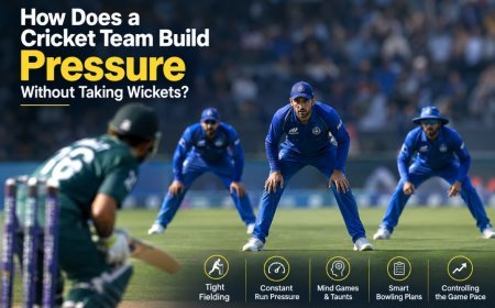 How Does a Cricket Team Build Pressure Without Taking Wickets?