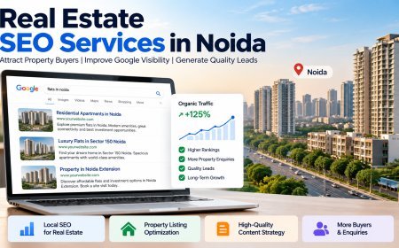 Real Estate SEO Services in Noida: How to Attract Property Buyers Online