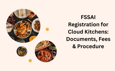FSSAI Registration for Cloud Kitchens: Documents, Fees & Procedure