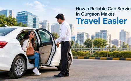 How a Reliable Cab Service in Gurgaon Makes Travel Easier