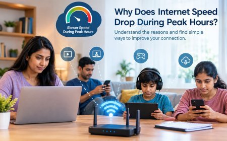 Why Does Internet Speed Drop During Peak Hours?