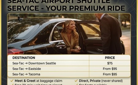 🚐 SEATTLE SHUTTLE SERVICES