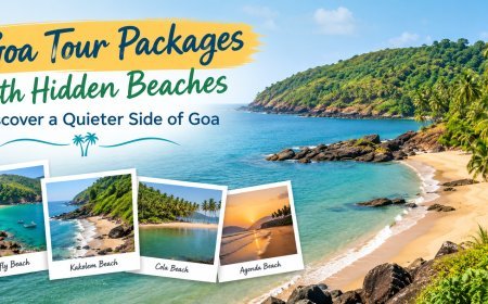 Goa Tour Packages with Hidden Beaches: Discover a Quieter Side of Goa