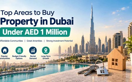 Affordable Property Investment in Dubai: How to Find the Best Homes Under AED 1 Million