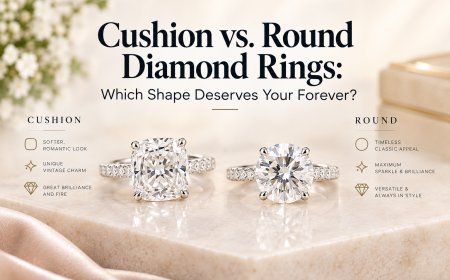 Cushion vs. Round Diamond Rings: Which Shape Deserves Your Forever?