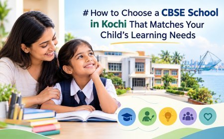 How to Choose a CBSE School in Kochi That Matches Your Child’s Learning Needs
