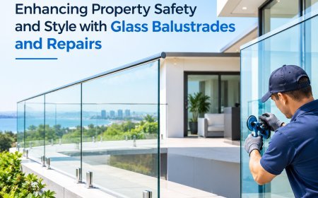 Enhancing Property Safety and Style with Glass Balustrades and Repairs