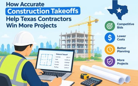 How Accurate Construction Takeoffs Help Texas Contractors Win More Projects