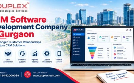 CRM Software Development Company in Gurgaon - Duplex Tech