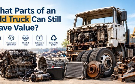What Parts of an Old Truck Can Still Have Value?