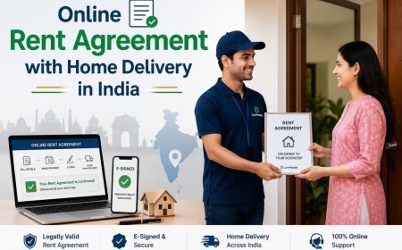 Online Rent Agreement with Home Delivery in India