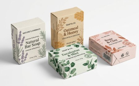 Custom Bar Soap Boxes | Premium Soap Packaging Boxes